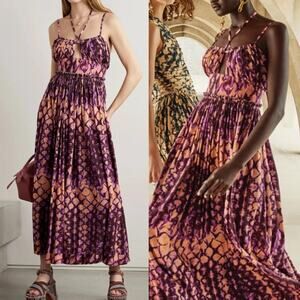 ULLA JOHNSON Freya Dress In Wisteria Size 12